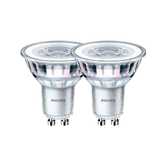 LÃ¢mpada led gu10 4,6 w 355 lm 2700 k luz quente, 2 unidades_0