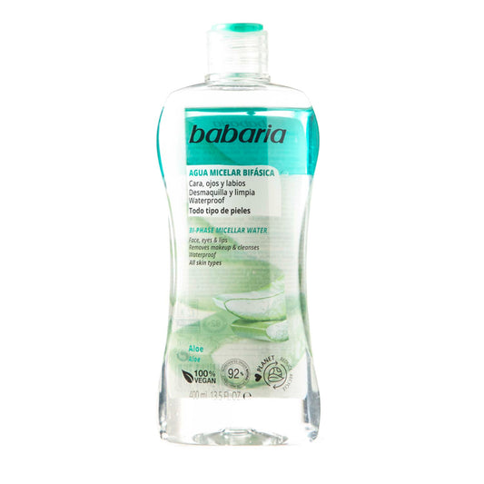 Água Micelar Bi-Phase Babaria / 400ML / Para Todo Tipo de Peles_0