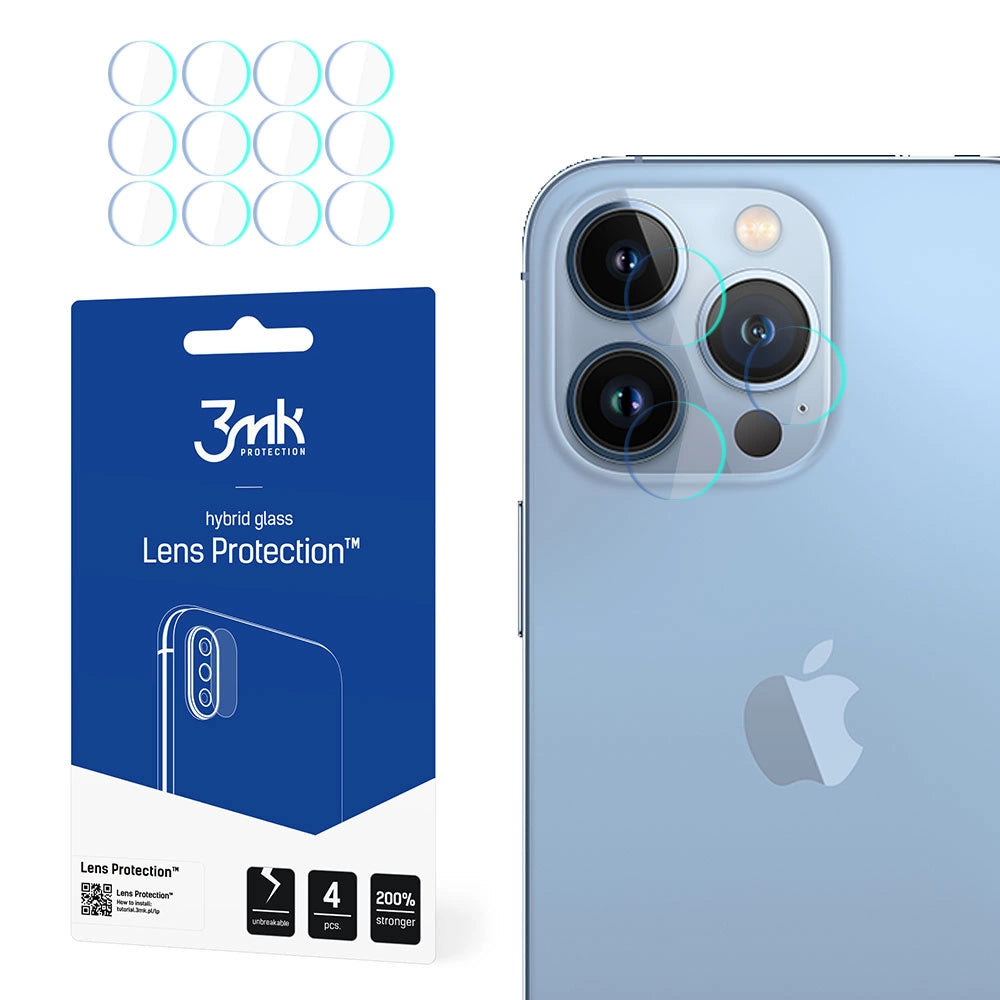 Camera glass for iPhone 13 Pro 7H for 3mk Lens Protection series lens_0