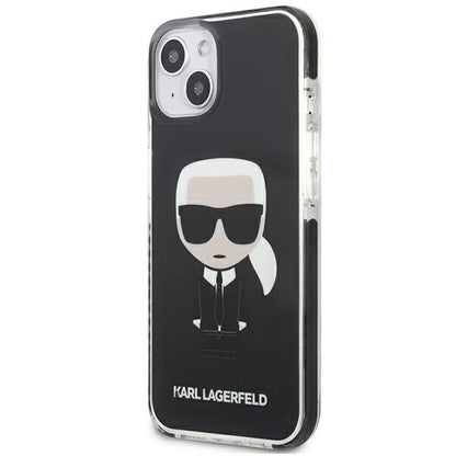 Karl Lagerfeld KLHCP13STPEIKK iPhone 13 mini 5,4"  hardcase czarny/black Iconik Karl_1