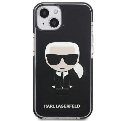 Karl Lagerfeld KLHCP13STPEIKK iPhone 13 mini 5,4"  hardcase czarny/black Iconik Karl_2