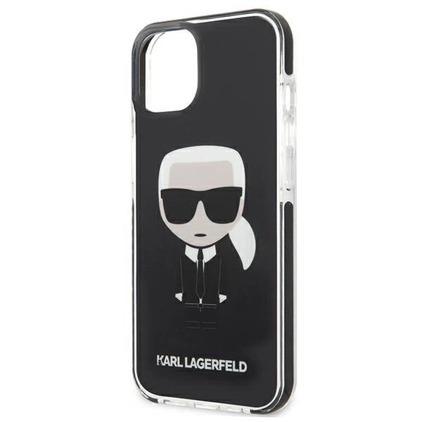 Karl Lagerfeld KLHCP13STPEIKK iPhone 13 mini 5,4"  hardcase czarny/black Iconik Karl_5