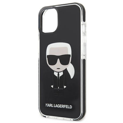 Karl Lagerfeld KLHCP13STPEIKK iPhone 13 mini 5,4"  hardcase czarny/black Iconik Karl_5