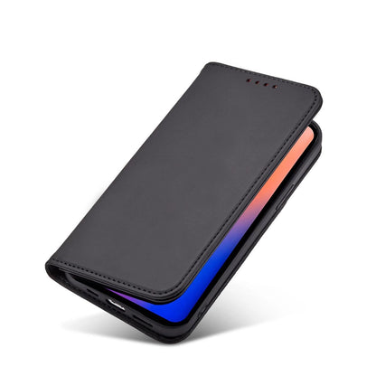 Magnet Card Case for iPhone 12 Pro Max Pouch Card Wallet Card Holder Black_5