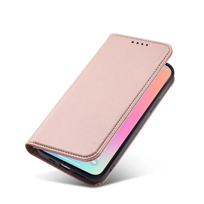 Magnet Card Case for iPhone 13 Pro Pouch Card Wallet Card Holder Pink_11