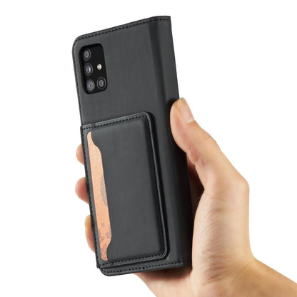 Magnet Card Case Case for Samsung Galaxy A12 5G Pouch Wallet Card Holder Black_12
