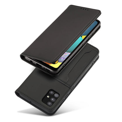 Magnet Card Case Case for Samsung Galaxy A12 5G Pouch Wallet Card Holder Black_1