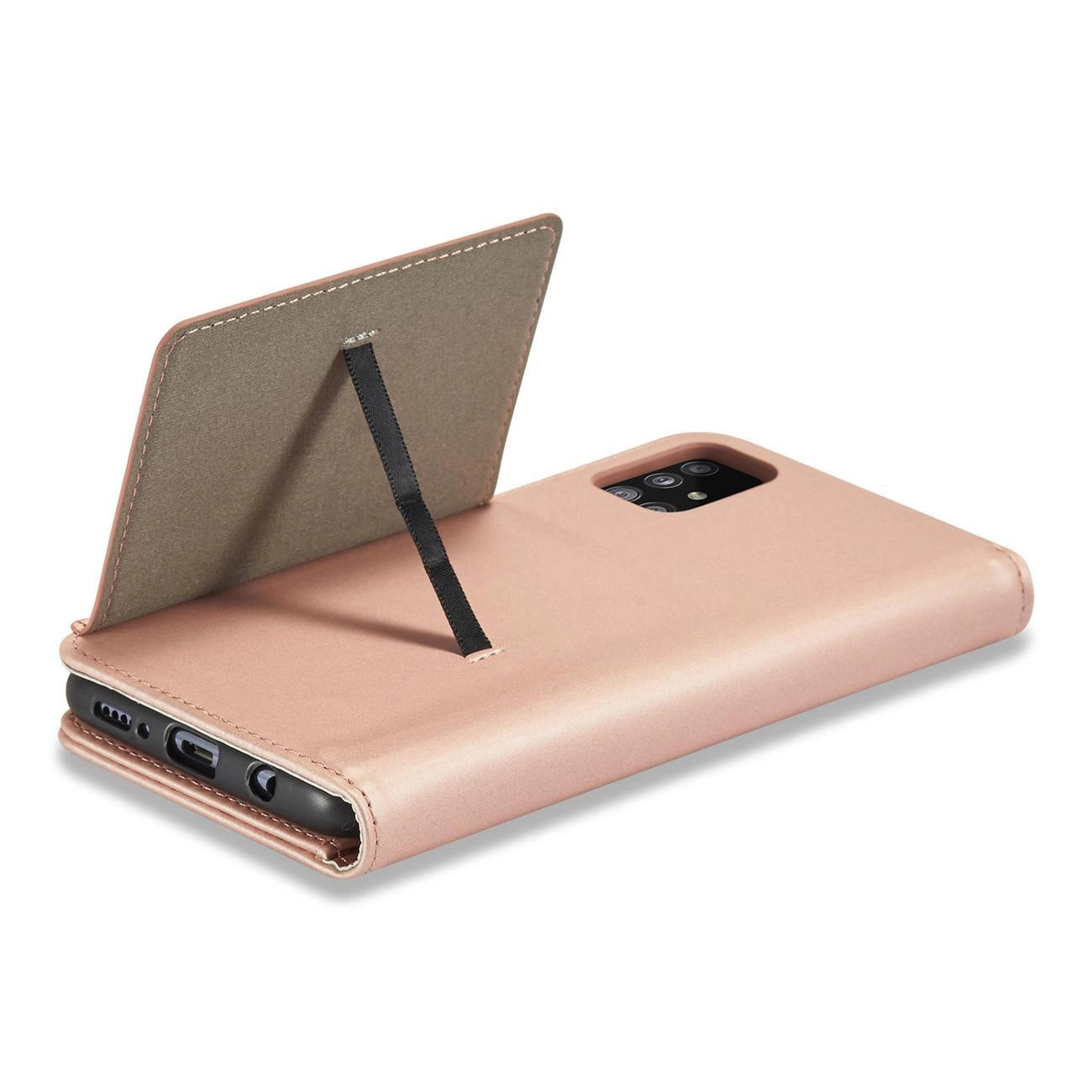 Magnet Card Case Case for Samsung Galaxy A12 5G Pouch Wallet Card Holder Pink_12