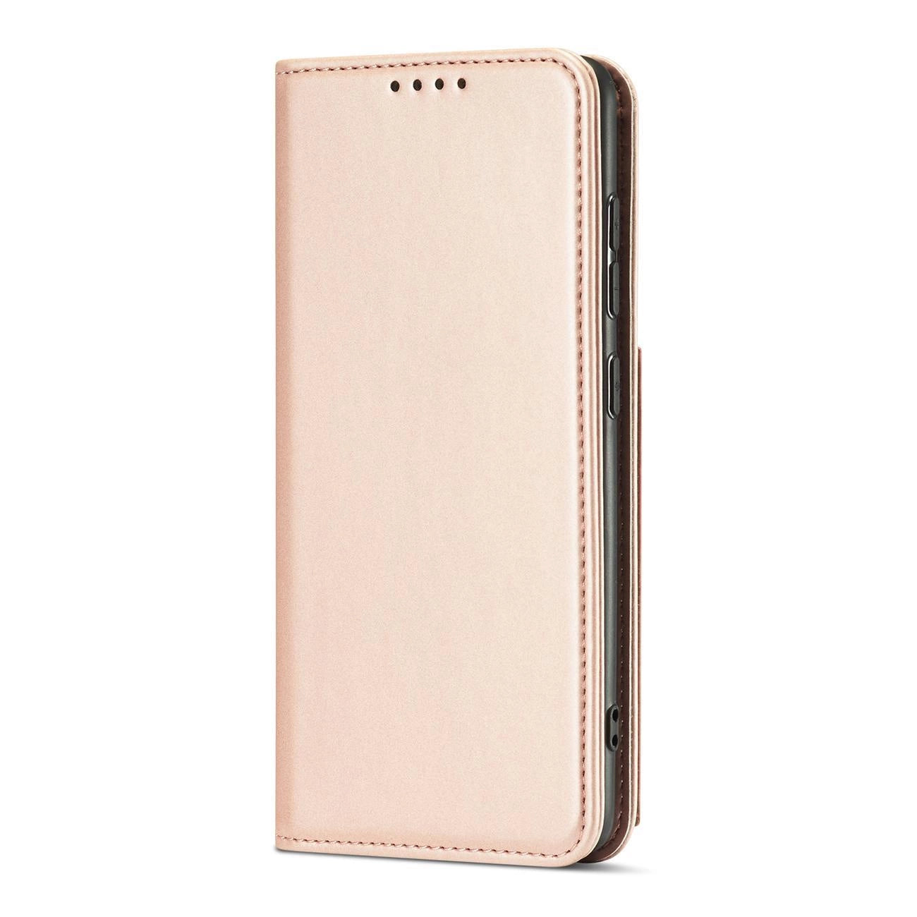 Magnet Card Case Case for Samsung Galaxy A12 5G Pouch Wallet Card Holder Pink_4