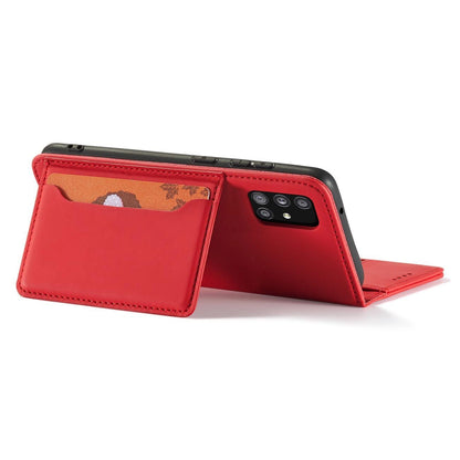 Magnet Card Case Case for Samsung Galaxy A13 5G Pouch Wallet Card Holder Red_8