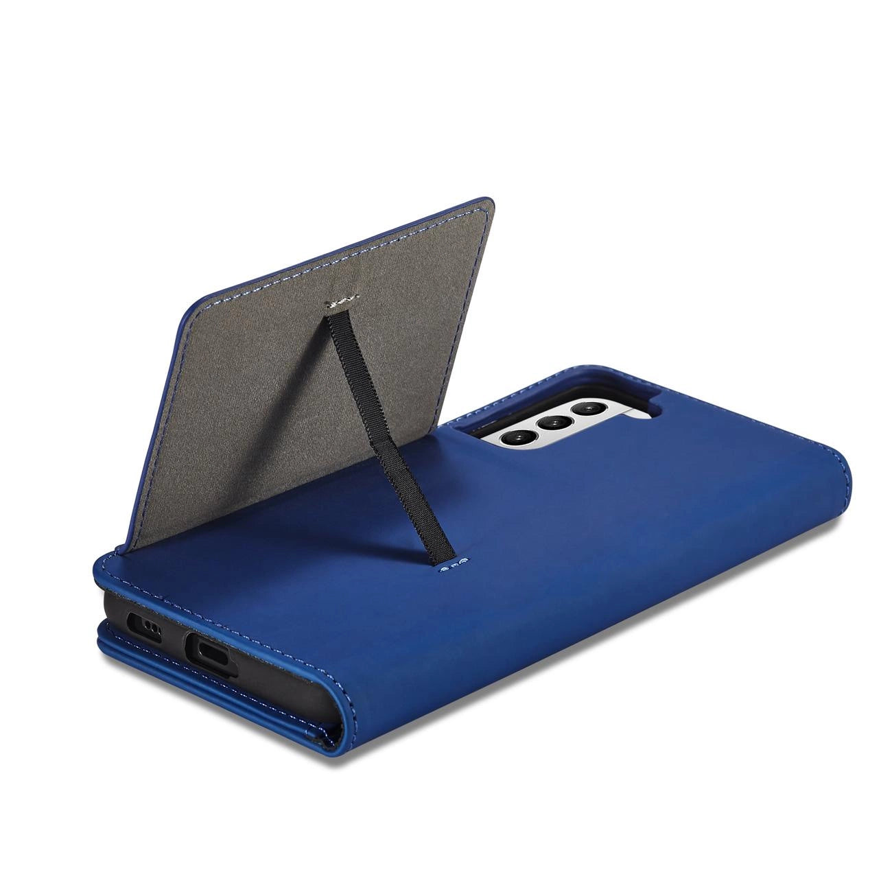 Magnet Card Case Case for Samsung Galaxy S22 + (S22 Plus) Pouch Wallet Card Holder Blue_8