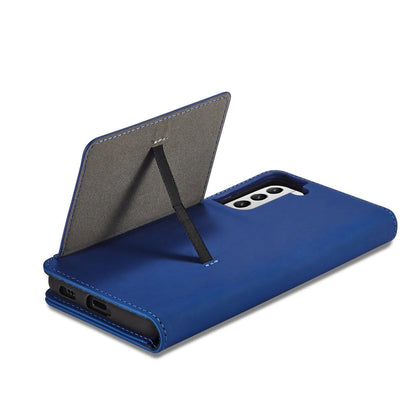Magnet Card Case Case for Samsung Galaxy S22 + (S22 Plus) Pouch Wallet Card Holder Blue_8