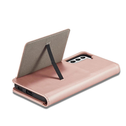 Magnet Card Case for Samsung Galaxy S22 + (S22 Plus) Pouch Wallet Card Holder Pink_9