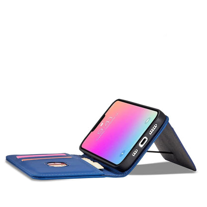 Magnet Card Case Case for Samsung Galaxy S22 Ultra Cover Card Wallet Card Holder Blue_12