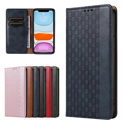 Magnet Strap Case for iPhone 12 Pouch Wallet + Mini Lanyard Pendant Blue_1