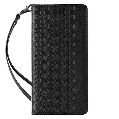 Magnet Strap Case Case for iPhone 13 Pro Pouch Wallet + Mini Lanyard Pendant Black_3