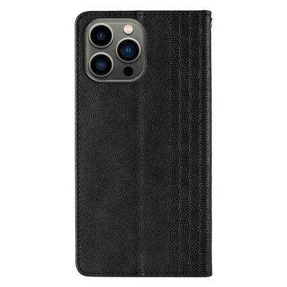 Magnet Strap Case Case for iPhone 13 Pro Pouch Wallet + Mini Lanyard Pendant Black_5
