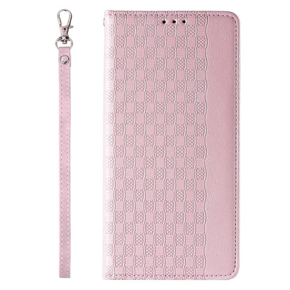Magnet Strap Case Case for iPhone 13 Pro Max Pouch Wallet + Mini Lanyard Pendant Pink_4