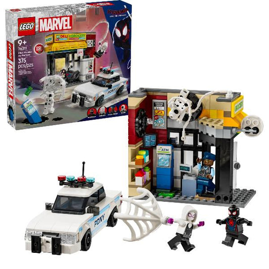 76311 Marvel Super Heroes Spider-Verse: Miles Morales vs Spot, Konstruktionsspielzeug_0