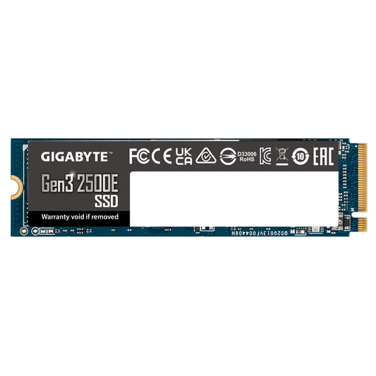 Gigabyte Gen3 2500E SSD 2TB M.2 PCI Express 3.0 NVMe 3D NAND_0