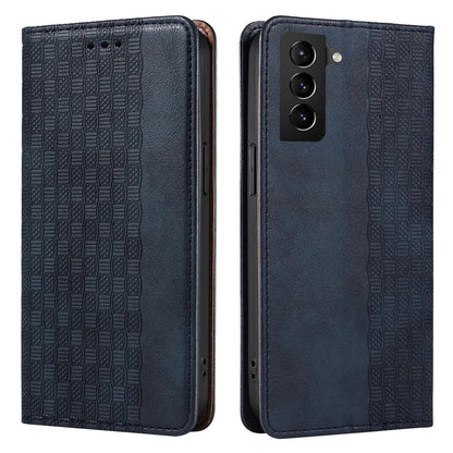 Magnet Strap Case Case for Samsung Galaxy S22 + (S22 Plus) Pouch Wallet + Mini Lanyard Pendant Blue_7
