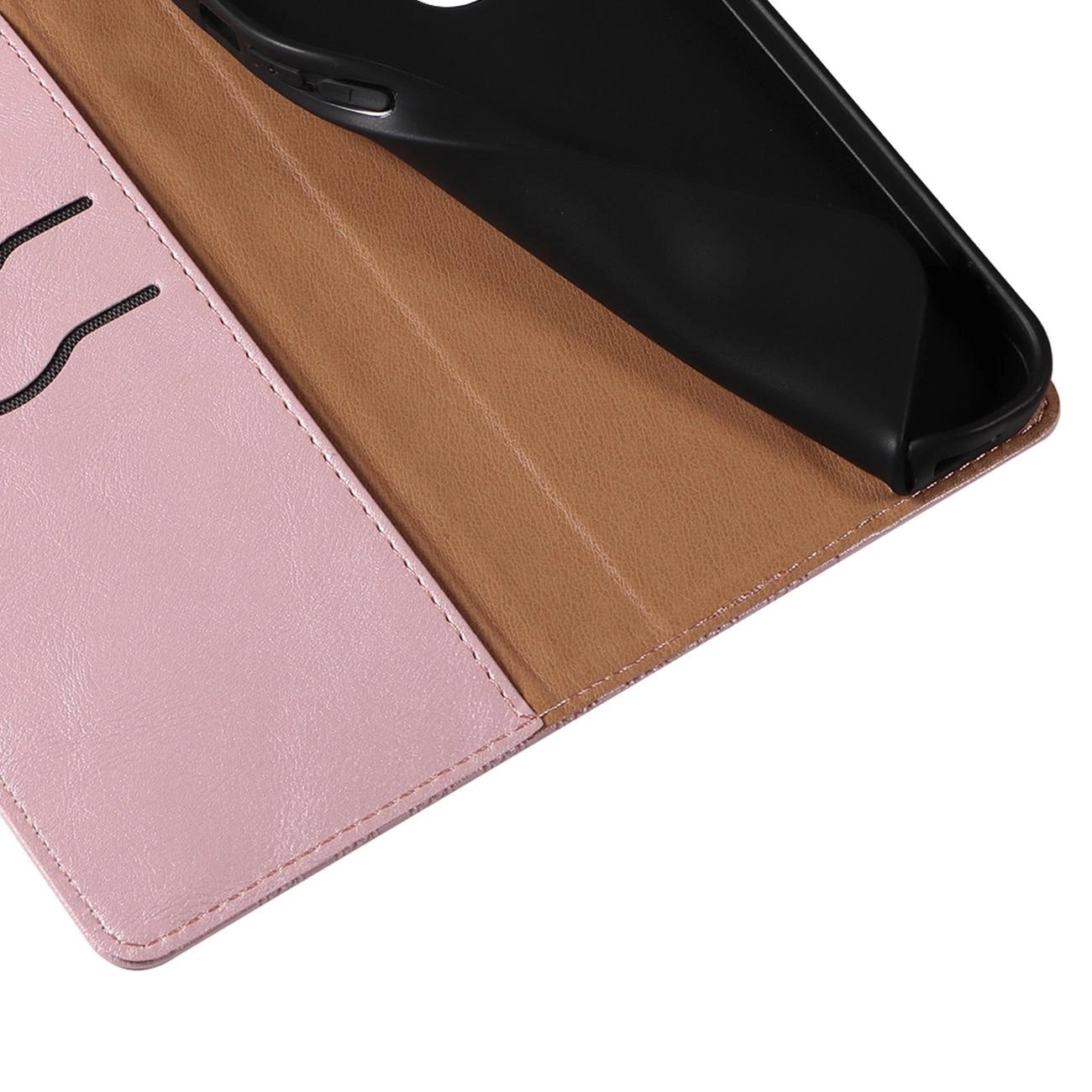 Magnet Strap Case Case for Samsung Galaxy S22 + (S22 Plus) Pouch Wallet + Mini Lanyard Pendant Pink_11