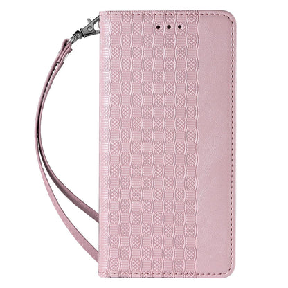 Magnet Strap Case Case for Samsung Galaxy S22 + (S22 Plus) Pouch Wallet + Mini Lanyard Pendant Pink_3