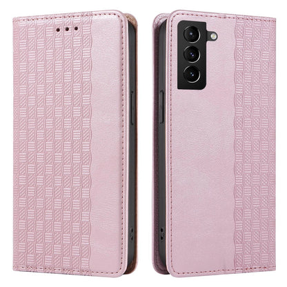 Magnet Strap Case Case for Samsung Galaxy S22 + (S22 Plus) Pouch Wallet + Mini Lanyard Pendant Pink_7