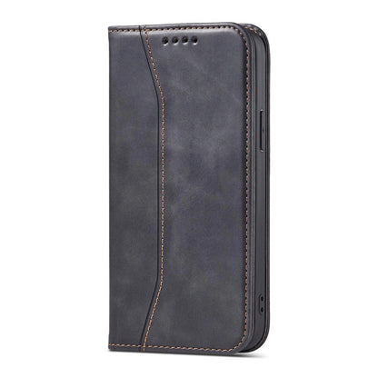 Magnet Fancy Case Case for iPhone 13 Pro Max Pouch Wallet Card Holder Black_4