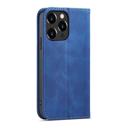 Magnet Fancy Case Case for iPhone 13 Pro Max Pouch Card Wallet Card Holder Blue_2
