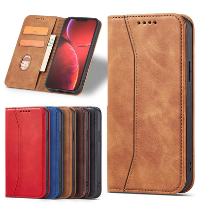 Magnet Fancy Case Case for iPhone 13 Pro Max Pouch Card Wallet Card Holder Brown_15