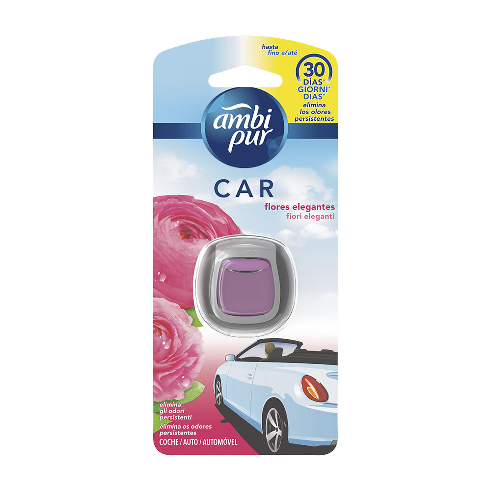 Ambipur car descartÃ¡vel frescor floral_0
