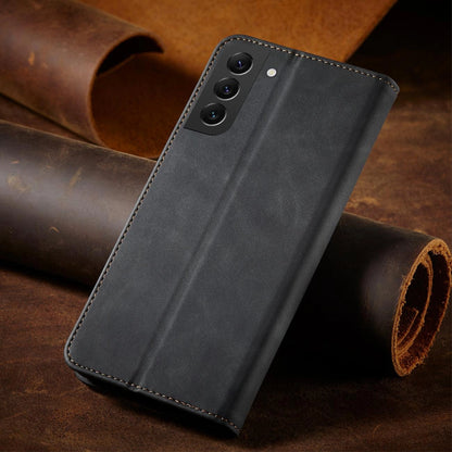 Magnet Fancy Case Case for Samsung Galaxy S22 + (S22 Plus) Pouch Wallet Card Holder Black_7