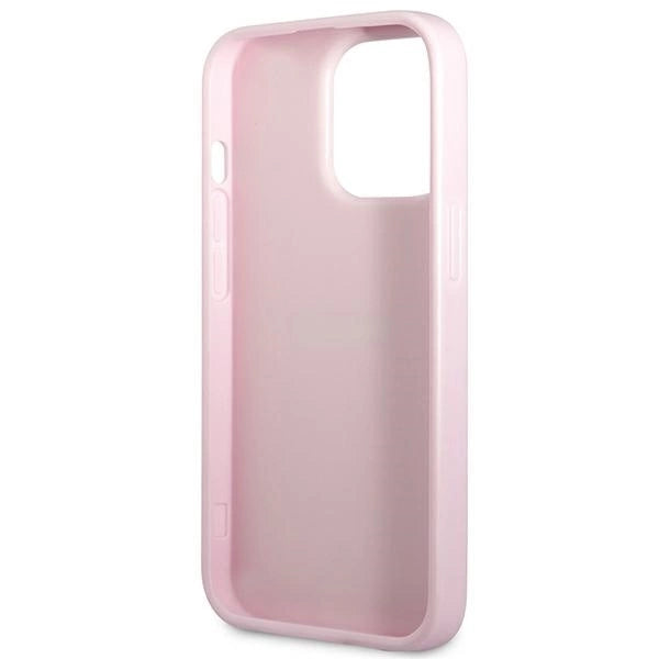 Guess GUHCP13LPSASBPU iPhone 13 Pro / 13 6.1" purple/purple Saffiano Hot Stamp &amp; Metal Logo_6
