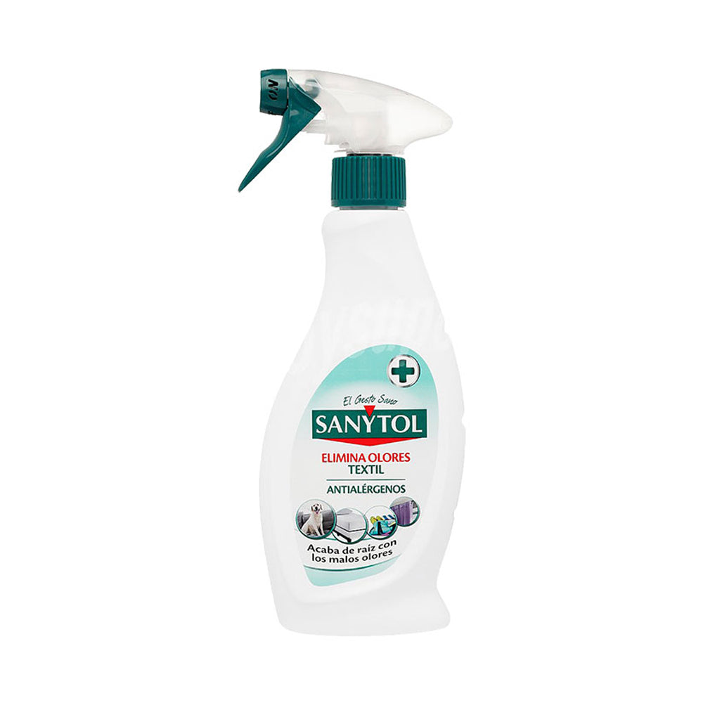 Ambientador elimina odores para tÃªxteis sanytol 500ml pistola_0