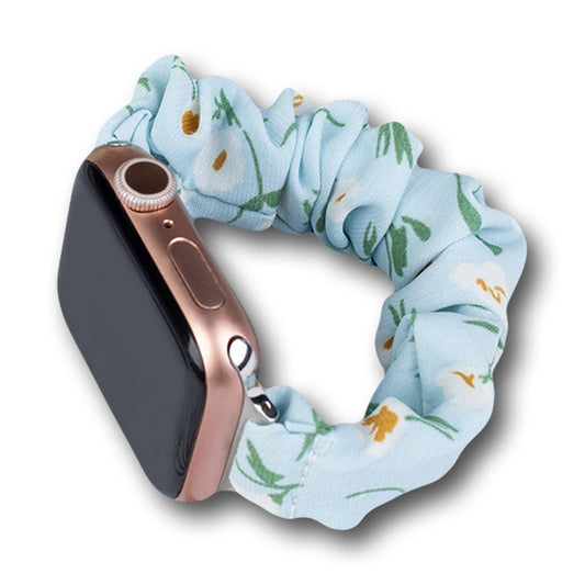 Fabric Watch 7 band 7/6/5/4/3/2 / SE (41/40 / 38mm) strap bracelet bracelet with elastic blue_0