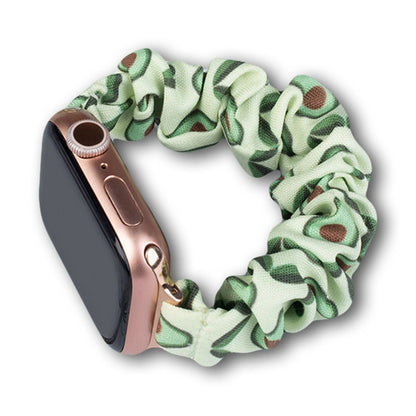 Cloth Watch 7 band 7/6/5/4/3/2 / SE (45/44 / 42mm) strap bracelet avocado elastic bracelet_0