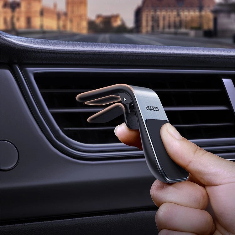 Ugreen magnetic car holder for the ventilation grille, silver (LP290)_5