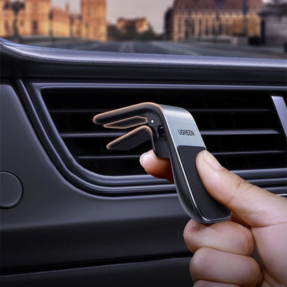 Ugreen magnetic car holder for the ventilation grille, silver (LP290)_5