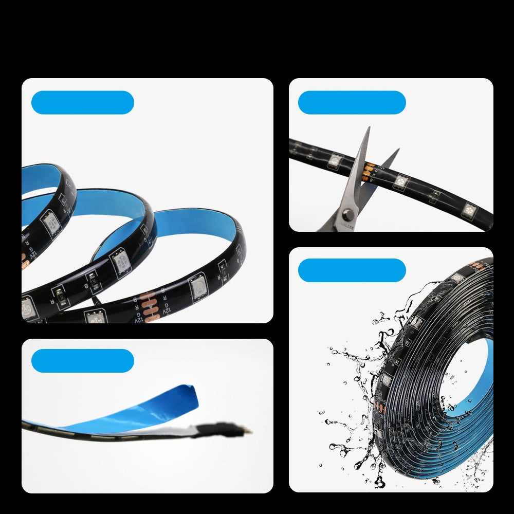 Sonoff L2-2M kit intelligent waterproof LED strip 2m RGB remote control Wi-Fi power supply_20