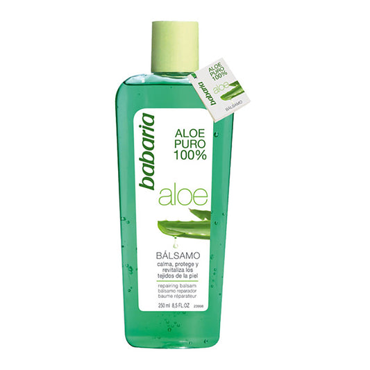LoÃ§Ã£o babaria 100% aloe vera 250ml_0
