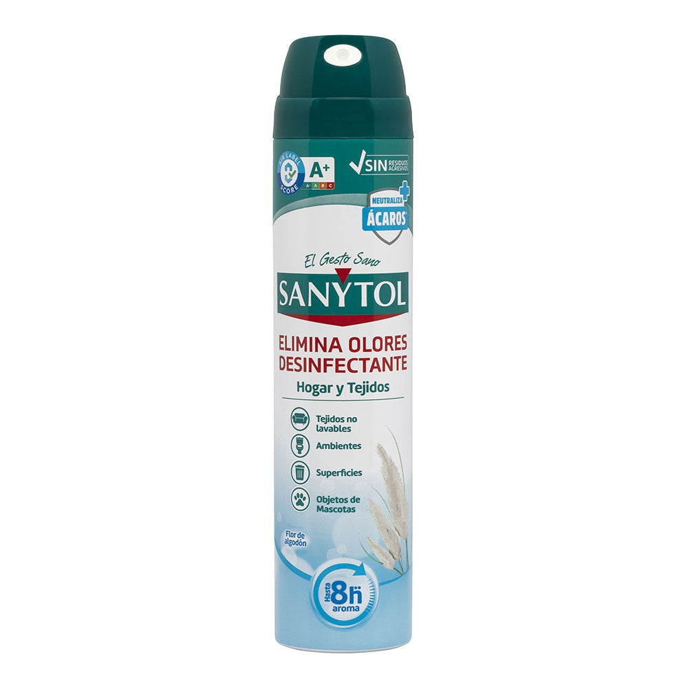 Desinfector de ambiente 300ml sanytol casa e tecidos 3 em 1_0