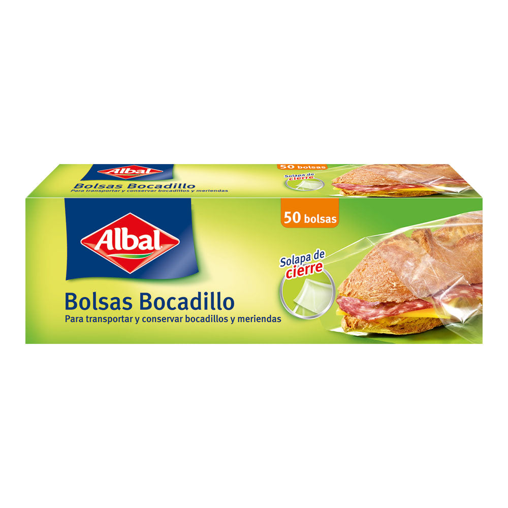 Sacos para sandes albal 50un_0