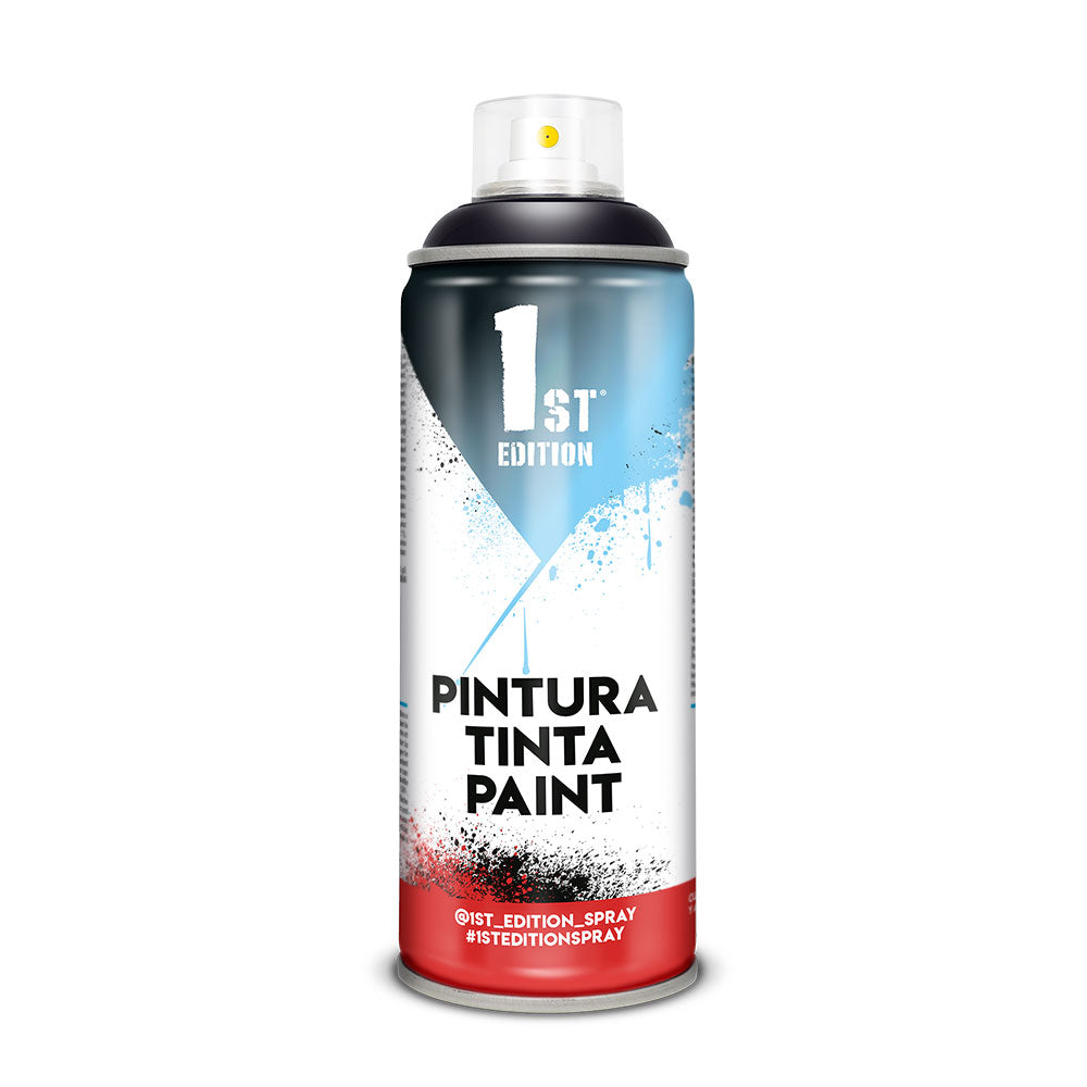 Tinta em spray 1st edition 520cc / 300ml mate preto absoluto ref.641_0