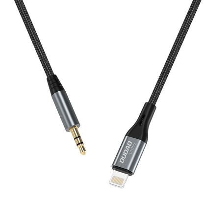 Dudao audio cable Lightning - mini jack 3.5mm 1m gray (L11PRO)_2