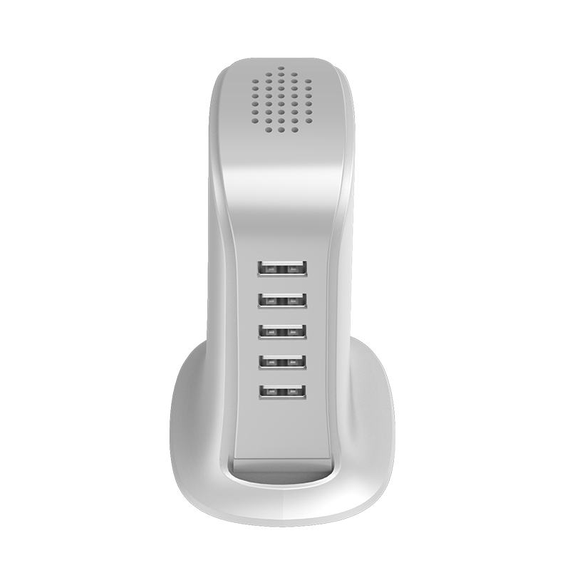 Dudao 5x USB charger with built-in EU power cable white (A5EU)_6