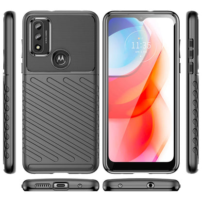 Thunder Case flexible armored cover for Motorola Moto G Play 2022 black_7