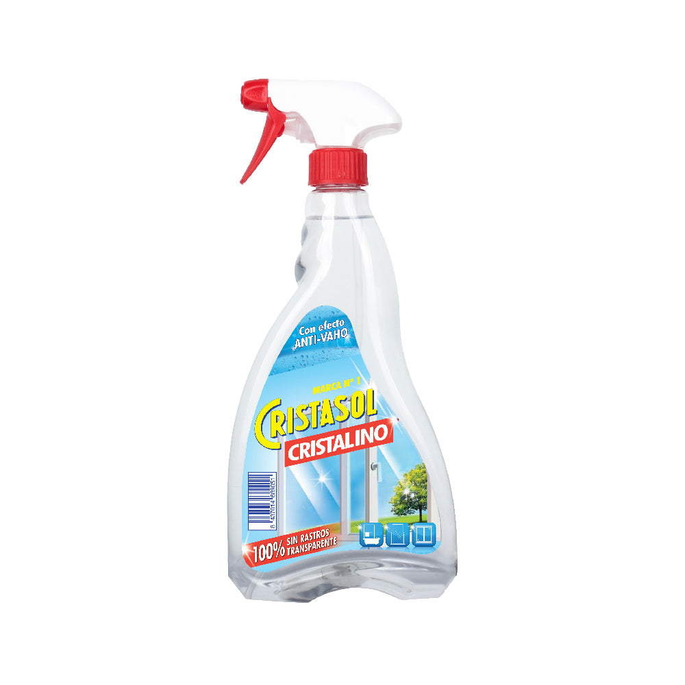 Pistola limpa vidros cristalina cristasol 750 ml_0