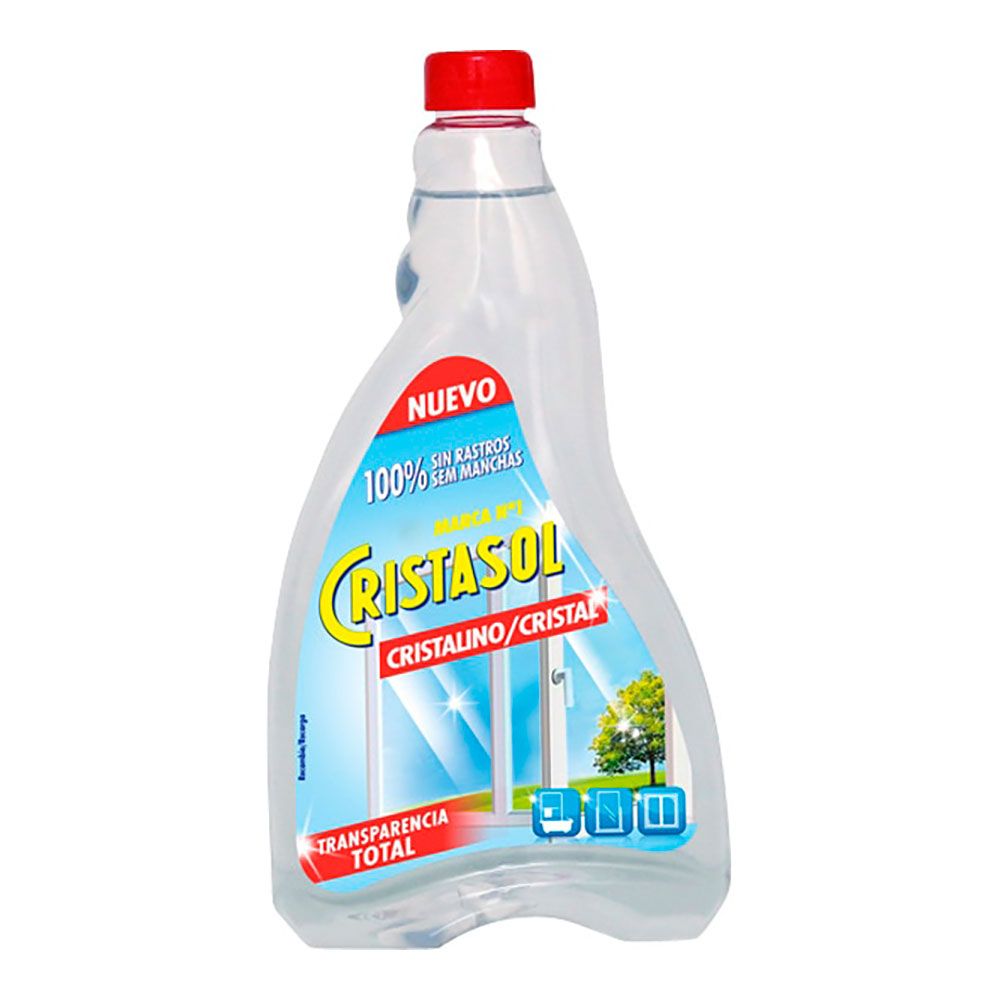 Limpa-vidros cristalino, recarga 750 ml_0