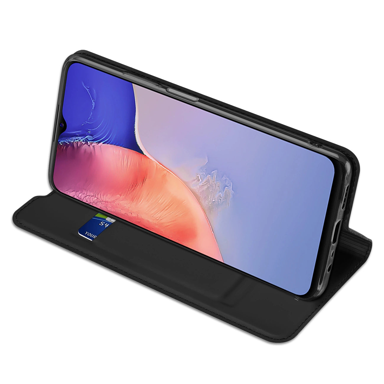 Dux Ducis Skin Pro Holster Cover Flip Vivo Y01 / Y15s / Y15a black_6